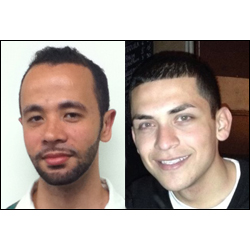 Liam Lawson ’14, left, and David Rojas ’14 have been awarded a $10,000 Davis Projects for Peace grant to launch a youth peace project for teens from one of Chicago's worst neighborhoods.