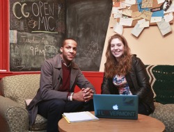 Joseph Headen ’14 and Leah Mantei '14