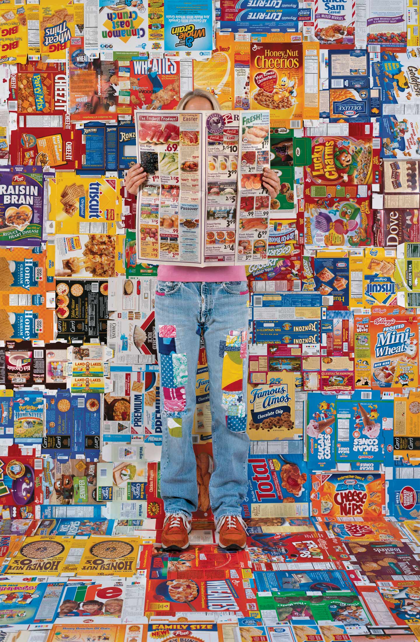 Lost in My Life (Boxes), 2009. Archival pigment print. © Rachel Perry. Courtesy of the artist and Yancey Richardson Gallery. 
