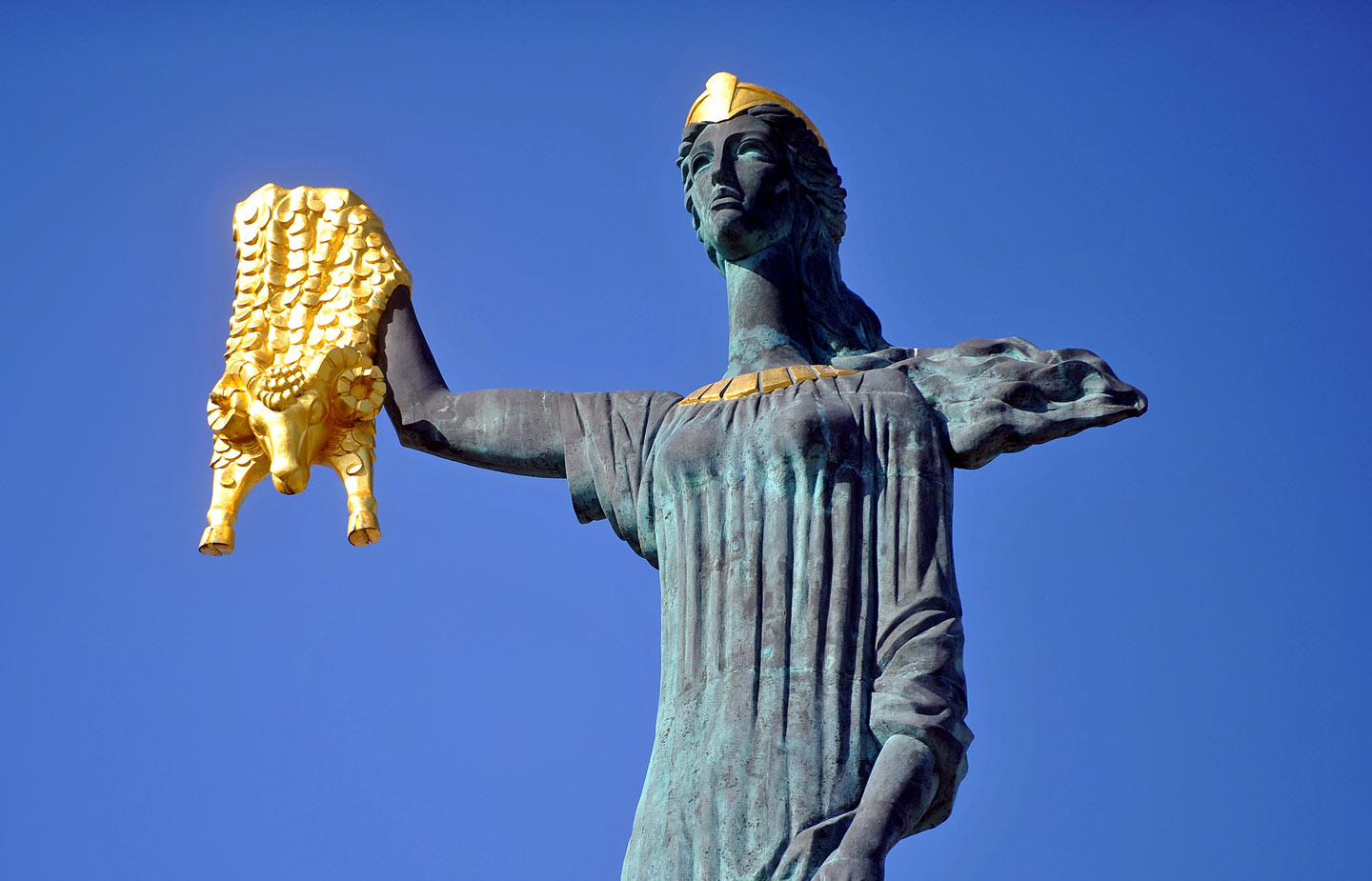 Greek statue of Medea