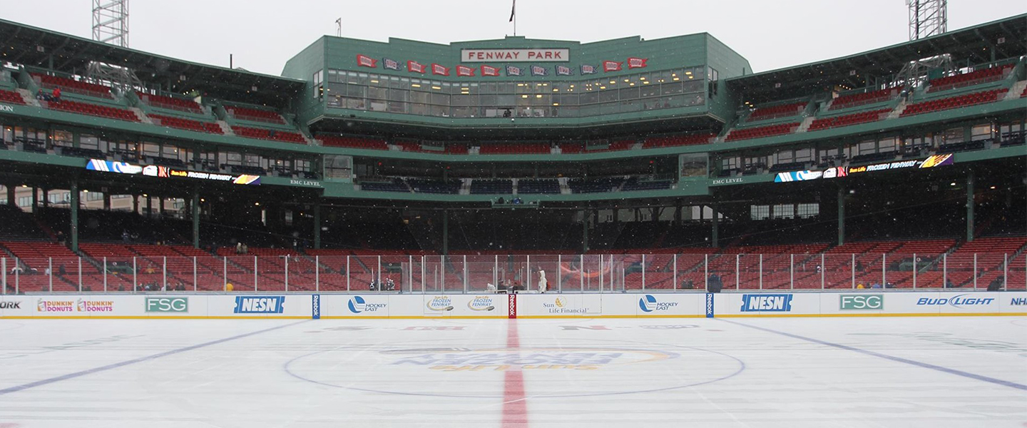 Fenway Park - Welcome to Frozen Fenway! ❄️