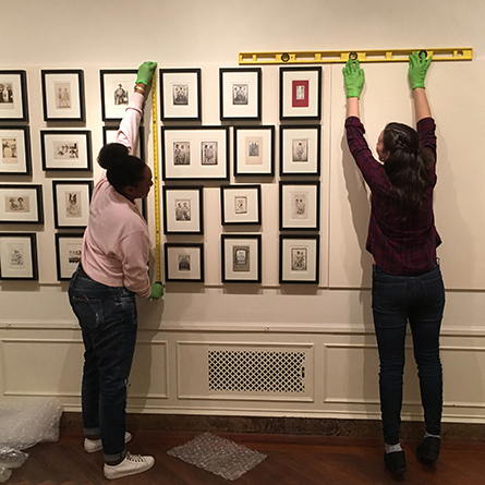 Students curate ‘Paper Moon’ exhibit at Lyman Allyn museum