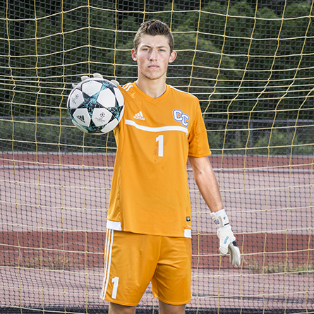 Sophomore netminder AJ Marcucci ranks among the top five goalkeepers in the country.