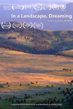 The movie poster for “In a Landscape, Dreaming.” 