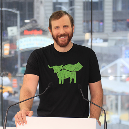 Ethan Brown ’94, founder and CEO of Beyond Meat