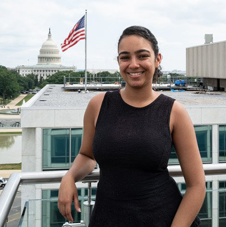 Laila Bera ’23 will pursue a master's degree in public policy and management at Carnegie Mellon University’s Heinz College on a full scholarship. 