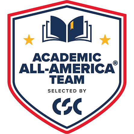 Matt Carter ’23 and Malissa Lindsey ’23 named CSC Academic All-Americans
