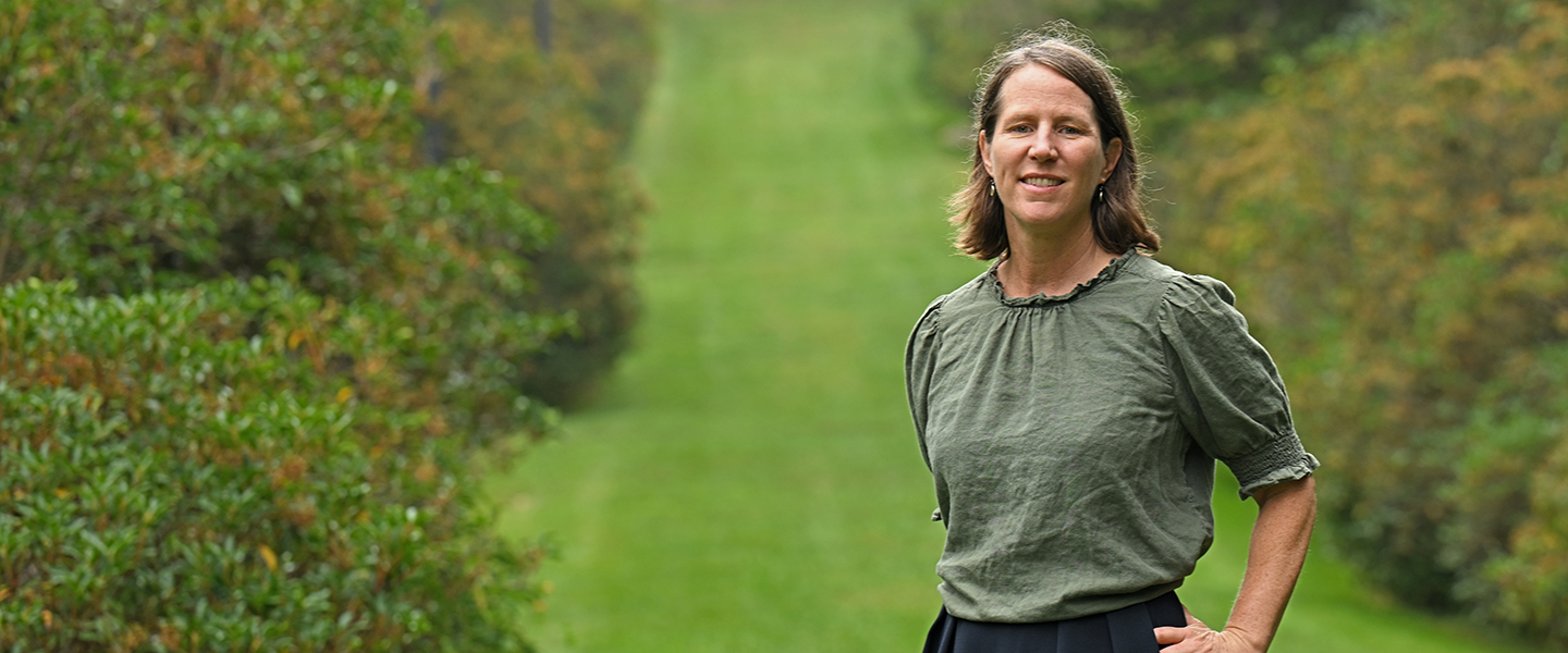 A portrait of Arboretum Director Maggie Redfern