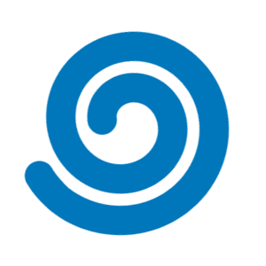 Medium Blue Spiral