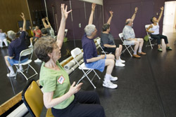 Stan Wertheimer, professor emeritus of mathematics and founder of the Connecticut Parkinson's Work Group, brought a free dance class for people with Parkinson's Disease to Connecticut College this summer.