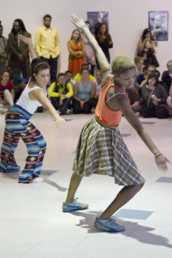 Students perform Twyla Tharp's 